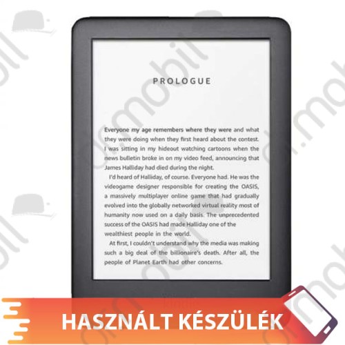 Használt e-book olvasó Amazon Kindle 2019 10th Generation J9G29R 4GB eBook olvasó fekete + tok